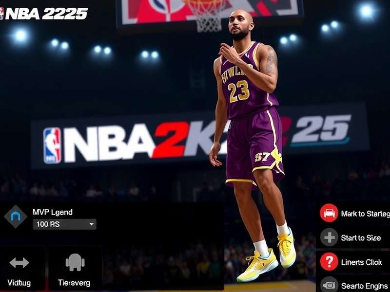 NBA 2K25 MVP Legend controls and interface